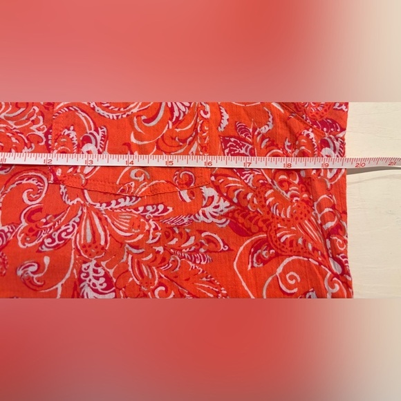 Carve Designs Dylan Gauze Printed Long Sleeve Top, Small - Picture 6 of 7